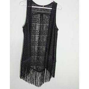 Lace Bathing Suit Cover-up XS